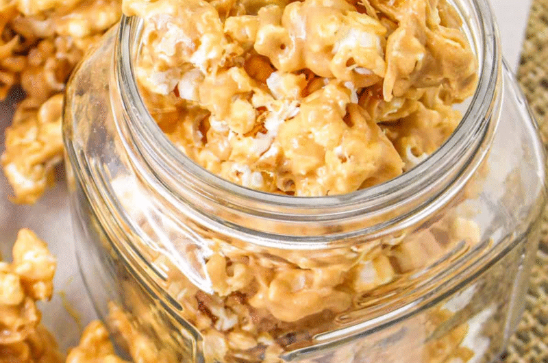 Peanut butter popcorn